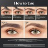 Brow Pencil Dark Brown - Waterproof Eyebrow Pencil - Microblading