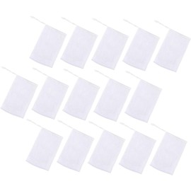 Zerodeko 50 piezas Redes Espumadoras para Jabón Doble Bolsa Exfoliante para Cara y Cuerpo Almacenamiento Práctico con Cuerda Colgante Uso Múltiple para Baño y Ducha