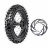 Unbranded 14" Rear Wheel 90/100-14 Tire Rim Sprocket for Dirt