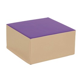 ECR4Kids SoftZone Junior Mix n' Match Pedestal, Beginner Playset, Purple