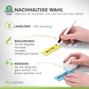 2DOBOARD Magnetic Strips Writeable - 7.5 cm x 2.5 cm