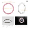 Bling Crystal Rhinestone Car Engine Start Decoration Ring