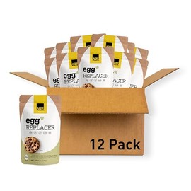 AcreMade Plant-Based Egg Replacer for Baking, Vegan Egg Powder, Whole Egg Replacer, Gluten-Free, Soy-Free, Non-GMO, Shelf Stable, Natural Egg Substitute and Replacement for Baking, Top 9 Allergen-Free (6 oz (Pack of 12))