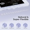 Modelones Nail Tips, Pre-shaped Full Cover Fake Nails Soft Gel