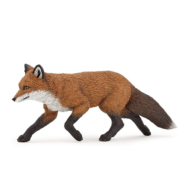 Papo WILD ANIMAL KINGDOM Tiere Figurine, 53020 Fox, Multicolour
