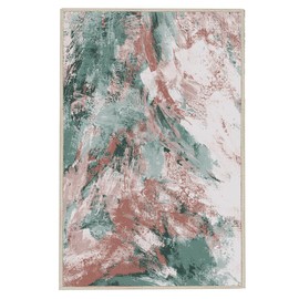 H.VERSAILTEX Paisley Floral Vintage Area Rug - 4x6 Soft Bedroom Rug Machine Washable Entryway Mat, Non Slip Pet Friendly Indoor Floor Accent Carpet for Bathroom Mudroom Basement Studio