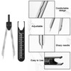 Jeffdad EKG Calipers ECG Calipers Measuring Tool Nursing or Doctor