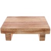 PRETYZOOM Wooden Step Stool for Kids One Step Stool Toddler