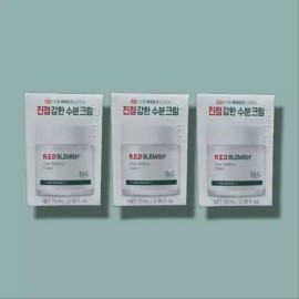 Dr.G 닥터지 레드 블레미쉬 클리어 수딩 크림 70ml 3개 Dr. G Red Blemish Clear Soothing Cream 70ml (Set of 3) [3 pieces of 70ml]