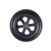 A pair of 12 inch wheels, solid PU wheels, wheelchair