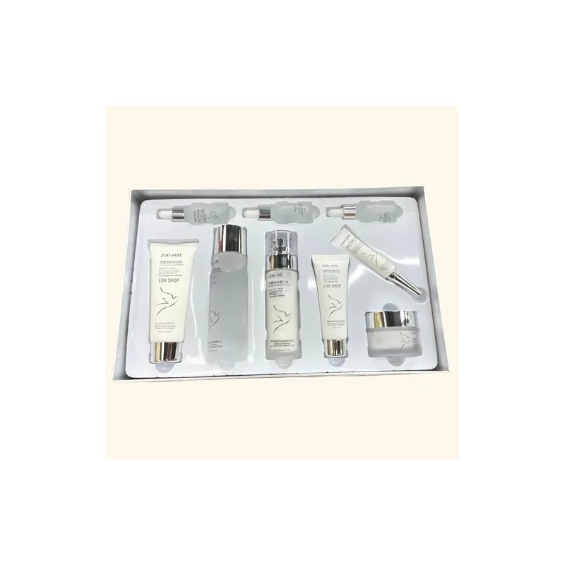 Kit De Cuidado Facial Zooson 9 Pz Skincare. Poros Y