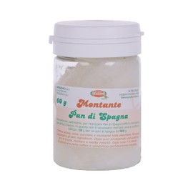 Graziano, Montante per Pan di Spagna in Polvere, Montante per Pasticceria Ideale per Realizzare Pan di Spagna Soffici e Resistenti, Facile e Veloce da Utilizzare, 60 g
