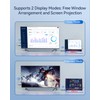 BRAIDOL 2025 Upgraded Wireless HDMI Transmitter & Receiver 328FT/100M, Plug