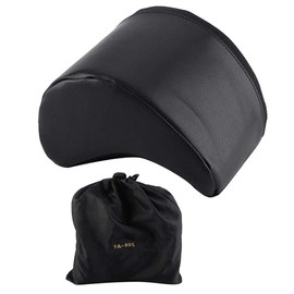 Guitar Cushion Soft Built-In Sponge Black Guitar Leg Cushion with Bag for Classical Guitar and Folk Guitar, Default