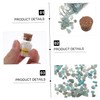 iplusmile Educational Stone Specimen Flask Collection 10pc Crystal Gemstone Wishing