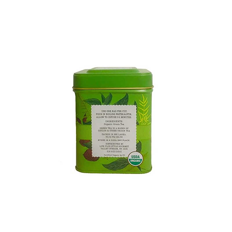 The Secret Garden USDA Organic Green Tea, 50 tea bags