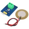 XIITIA 12pcs Piezoelectric Sensor Analog Ceramic Vibration Sensor Module 3.3V/5V