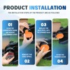 CHIHOLEN Pack of 4 Grass Trimmer Line Spool Compatible with
