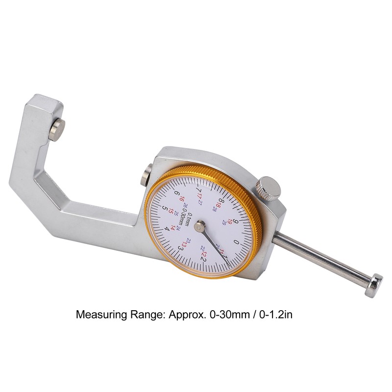 Flat Head Thickness Gauge High Accuracy Pocket Thickness Measuring Tool