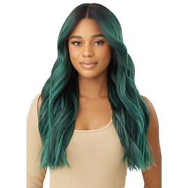 Outre Lace Front Wig - Melted Hairline - Caroline (JET BLACK 1)