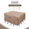 ULTCOVER Square Patio Heavy Duty Table Cover - 600D Tough