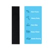 BARsics 17.5x3.5 inches Long PVC Bar Rail Mat Non-Slip Serving