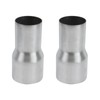 Modengzhe 2 PCS Exhaust Pipe Adapter Connector,Stainless Steel Universal Exhaust