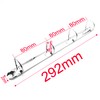 Julyun 2Pcs Metal A4 Size 4-Ring Binder Mechanism Replacement Kit，4
