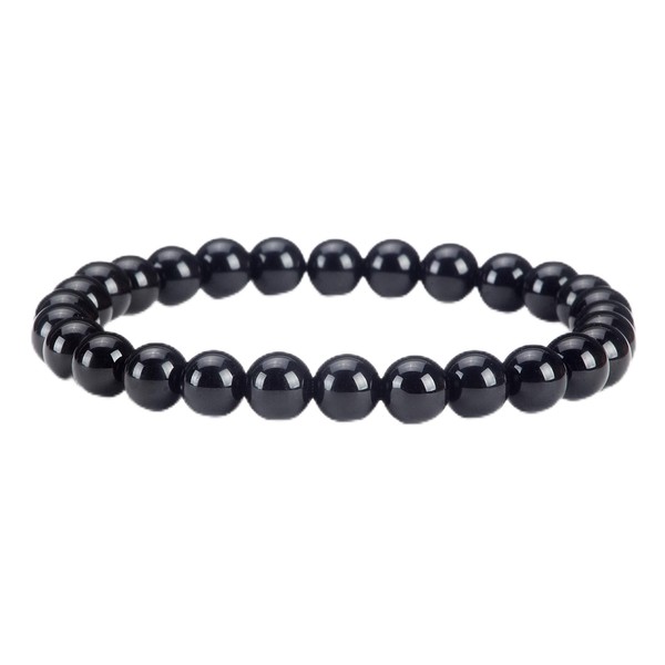 Cherry Tree Collection Gemstone Beaded Stretch Bracelet 6mm Round Beads