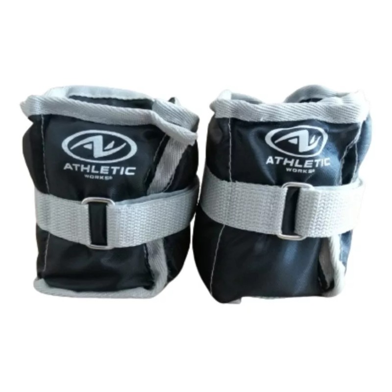Athletic Works Par De Pesas Polainas Ajustables Para Tobillo Y