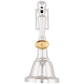 Zenon Music Bell Super II Single Tone MB-SPII No.17 A (La [Medium]) 3 Tone Clapper