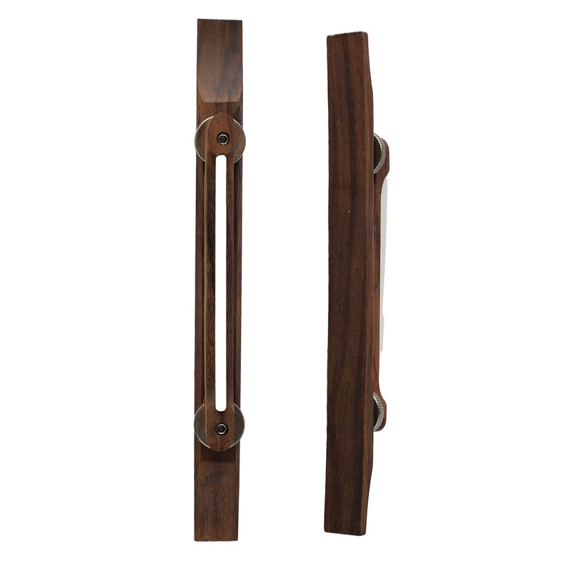 Guitar String Bridge Height Adjustable Wood Bridge Replacement Musical Instrument