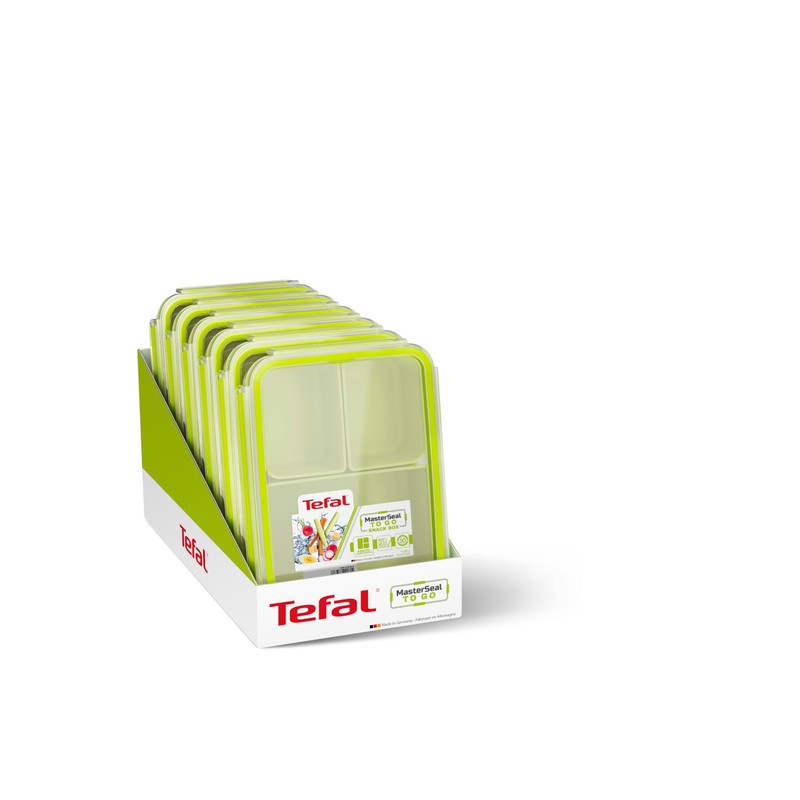Tefal Master Seal to Go Snack Box with Inserts Food
