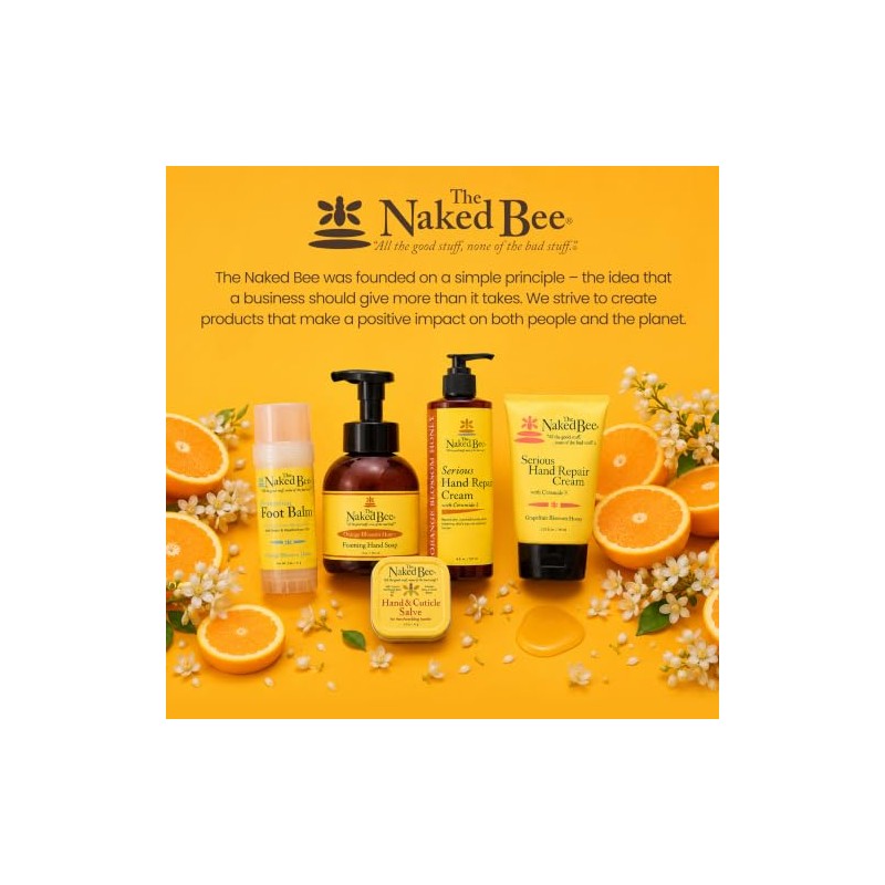 Naked Bee Grapefruit Blossom Honey Hand and Body Lotion Large