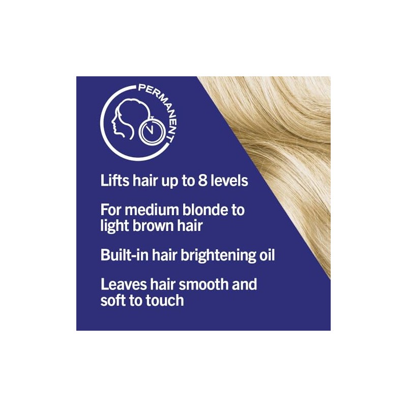 Schwarzkopf LIVE Intense Bleach 00H Hair Lightener Highlight Kit, Highlights
