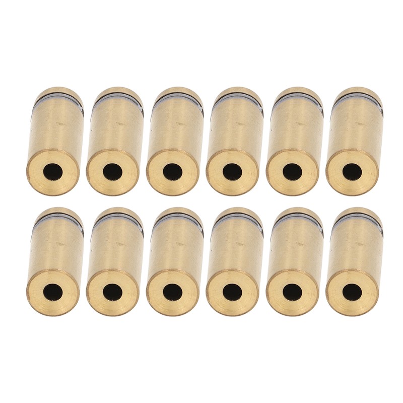 12Pcs Standoff Screws Stainless Steel Electroplated Brushed Gold Advertising Nails