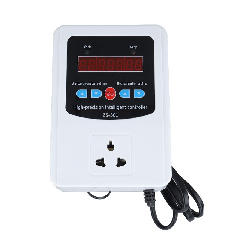 1500W Greenhouse Temperature Controller Digital Air Temperature Controller Thermostat LCD