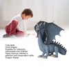 Dragon Model Figure Blue Plastic Vivid Cute Style Educational Dragon