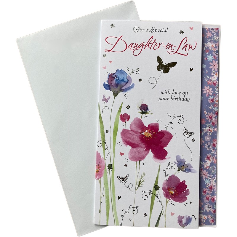 Daughter In Law Birthday Card
