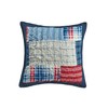 Luxury 3PCs Patchwork Printed Quilted Modern Bedspread Bed Throw Comforter
