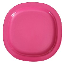 Tupperware Plates DESSERT Microwave Set  x4 PINK Party Dishwasher 8 in