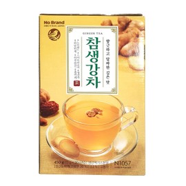 LENITH Korean Ginger Tea Instant Ginger Drink Powder Caffeine Free Easy to Brew Drink Like a Tea Hot or Cold, 30 Sachets