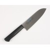 Masahiro MV-P Santoku Shape, 6.5 inches (165 mm), Black 14323