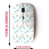 2.4G Wireless Mouse with Cute Pattern Design for All Laptops