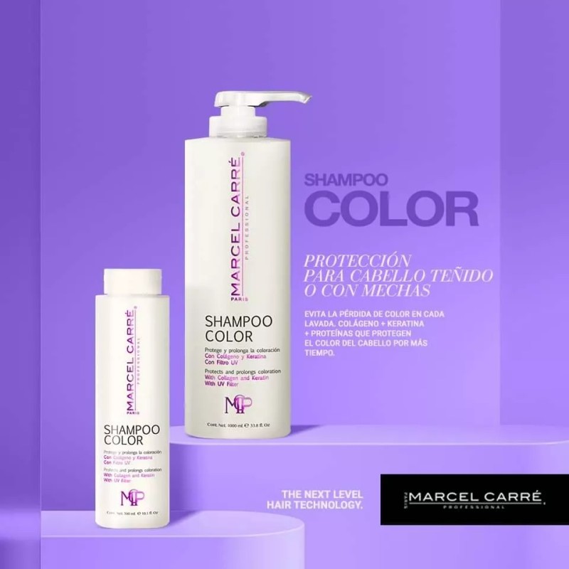 Marcel Carre Shampoo Silver 300ml Cabello Decolorado O Cana