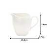 Narumi 51326-4642 Creamer Styles Cool Coupe, White, 6.1 fl oz