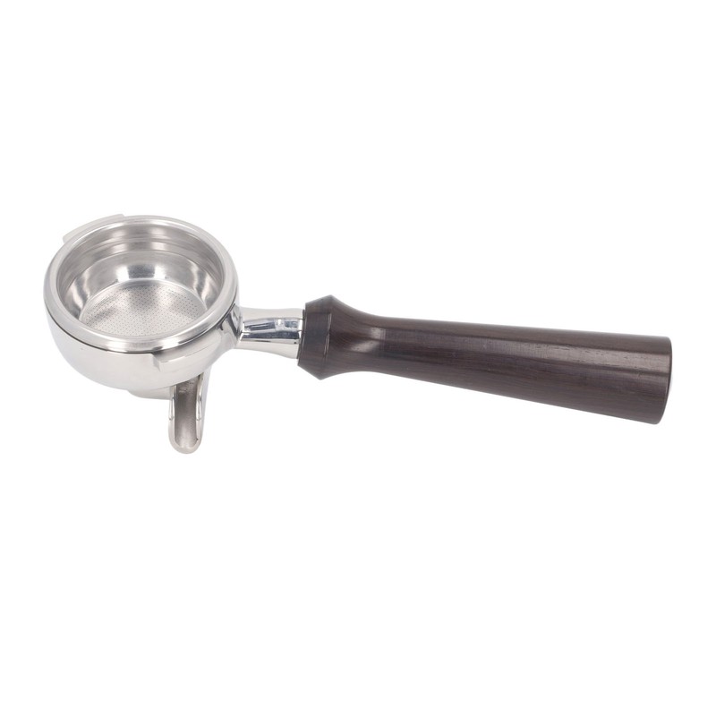 58mm Double Spouts Portafilter for Nuova Coffee Machines Stainless Steel