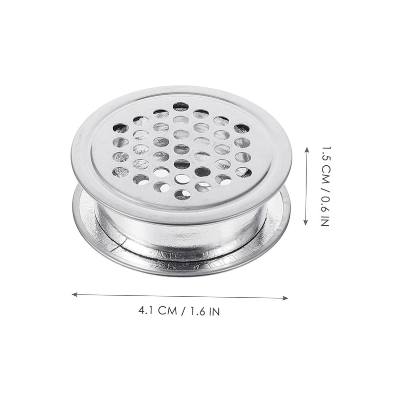 COHEALI 10pcs Stainless Steel Air Vent Cover Ventilation Grille for