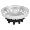 MONTSERRAT BO-41243 White Grid Sink Stopper