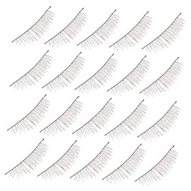 FRCOLOR 3sets Handmade Long Natural Eyelash Extensions Wispy Lash Clusters for 10pairs*3